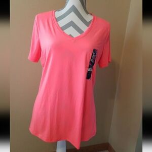 Women's Hot Pink active t-shirt Size Large